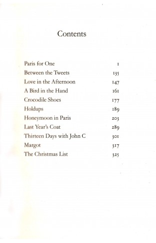 Paris For One And Other Stories - (PB)